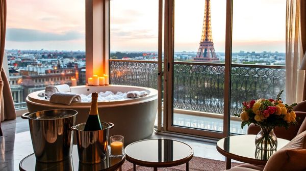 Séjour romantique à Paris avec jacuzzi : Nos meilleures recommandations