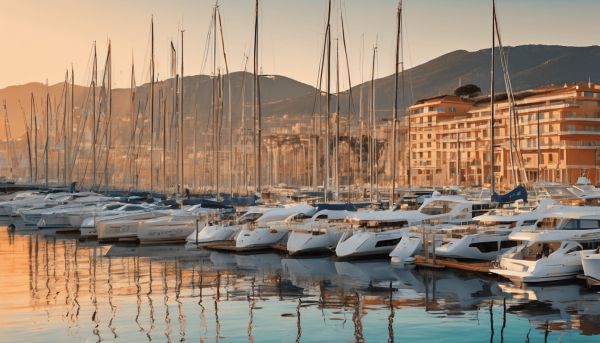 Un port de plaisance fascinant au cœur d’Ajaccio