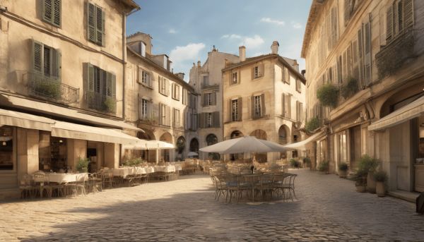 Visiter la place du Bourg pour découvrir son charme historique