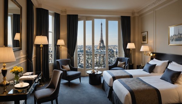 Hôtel avec room service à paris : confort et luxe au cœur de la ville